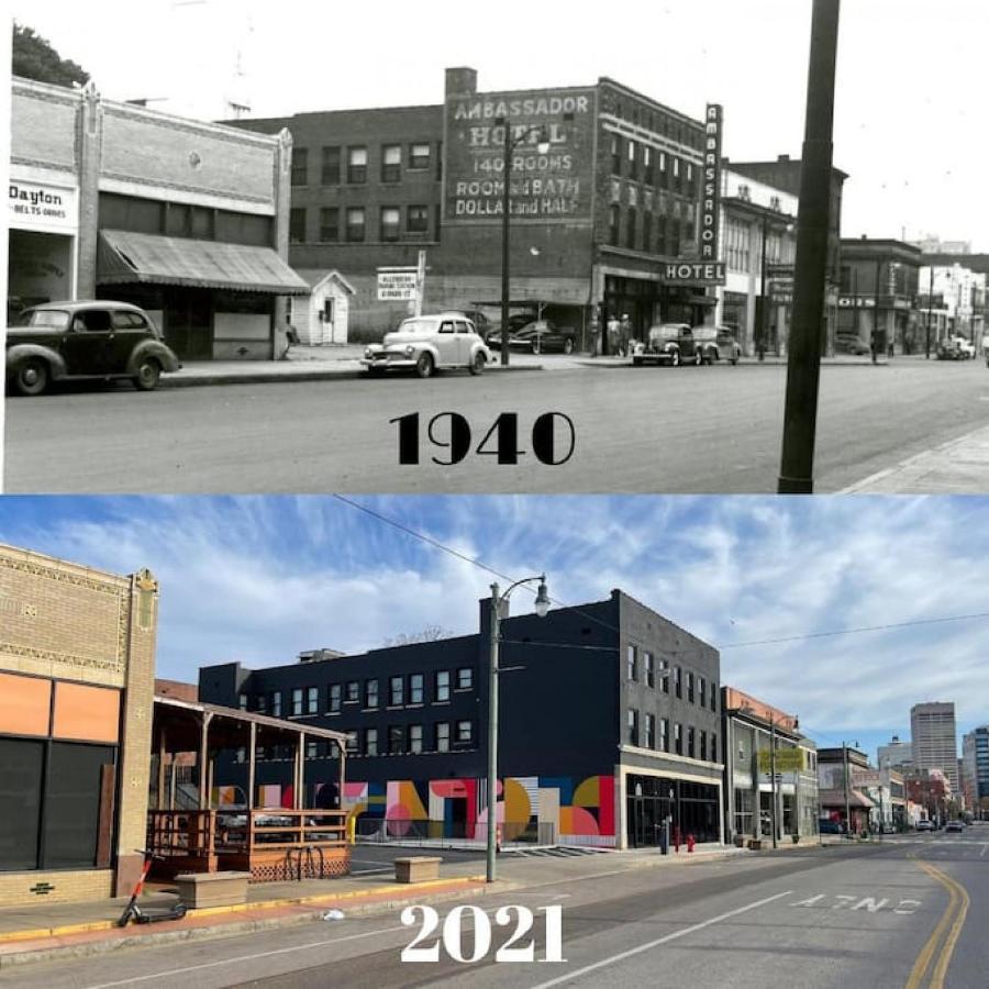 メンフィスHistoric Revival Downtownアパートメント エクステリア 写真